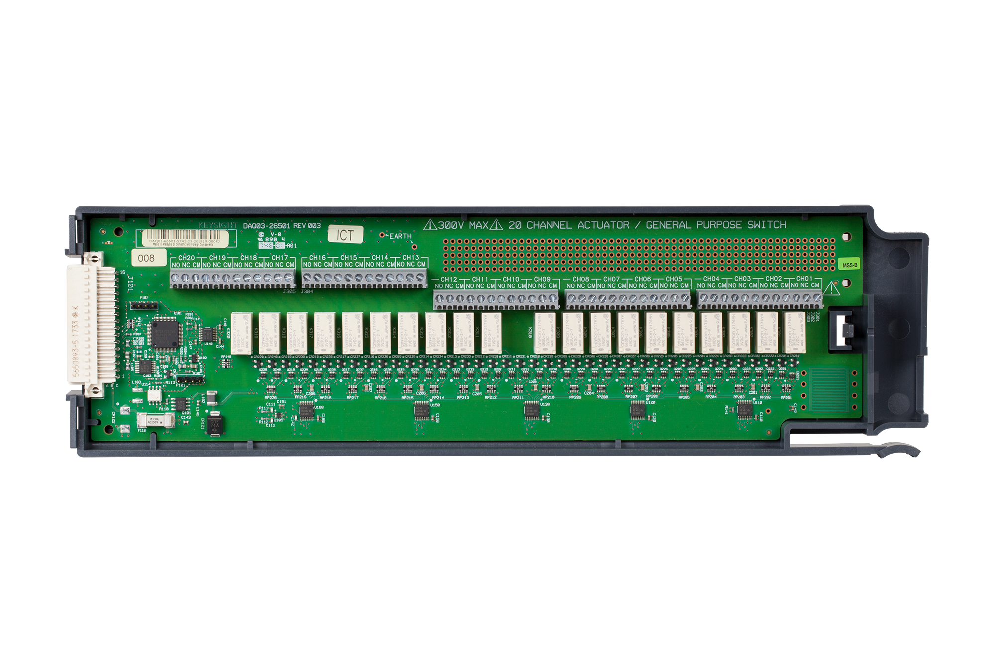 DAQM903A 20 Channel Actuator/GP Switch Module